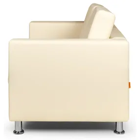 диван двухместный chairman симпл искусственная шерсть kardif, рогожка fabio 830х1360х830