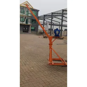 мини-кран tor km kcd (tsa) г/п 0,3/0,5 т 60/30 м 220в с поворотной стрелой и лебедкой
