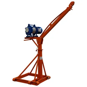 мини-кран tor km kcd г/п 0,5 т 60 м 380в с поворотной стрелой и лебедкой