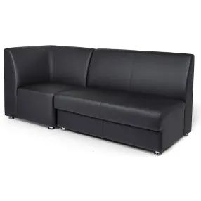 секция двухместная chairman сити искусственная шерсть kardif, рогожка fabio 850х1180х760