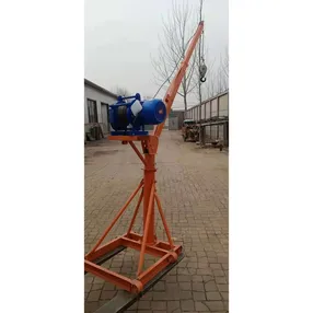 мини-кран tor km kcd (tsa) г/п 0,3/0,5 т 60/30 м 220в с поворотной стрелой и лебедкой